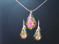BAROQUE SWAROVSKI. STRIEBRO 925.