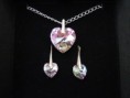 XILION HEART SWAROVSKI. STRIEBRO 925.